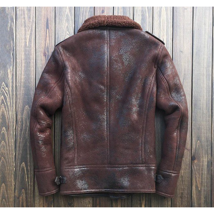 Best Shearling Leather Bomber Jacket & coat
