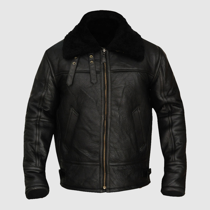 Best Shearling Leather Bomber Jacket & coat
