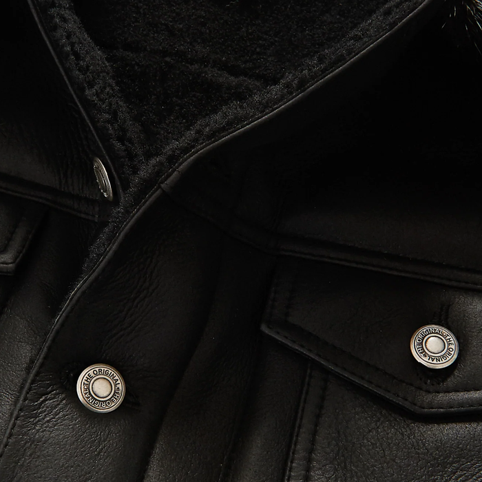 Best Shearling Leather Bomber Jacket & coat