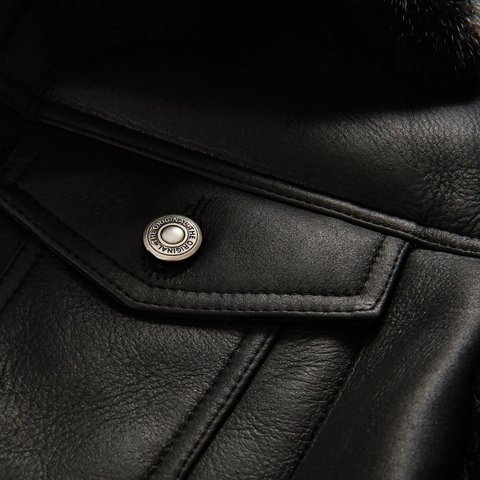 Best Shearling Leather Bomber Jacket & coat