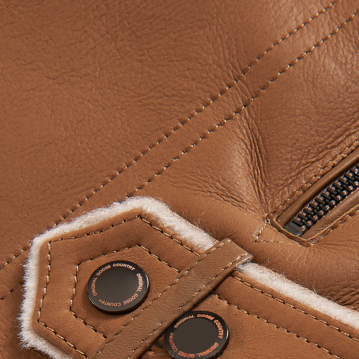 Best Shearling Leather Bomber Jacket & coat