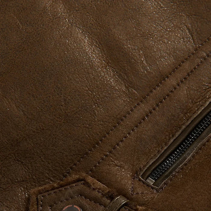 Best Shearling Leather Bomber Jacket & coat