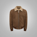 Best Shearling Leather Bomber Jacket & coat