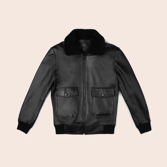 Best Shearling Leather Bomber Jacket & coat  New Men's Flying Sheepskin Aviator Leather Bomber Jacket