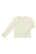 White long-sleeve shirt on a white background