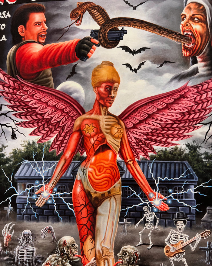 Nirvana - Limited Edition Archival Giclée Print from Static Medium by Mr. Nana Agyq