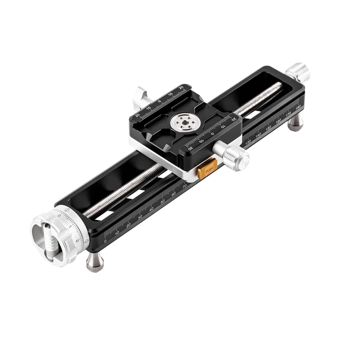 NiSi Macro Focusing Rail NM-200S with 360Â° Rotating Clamp (20cm Length)