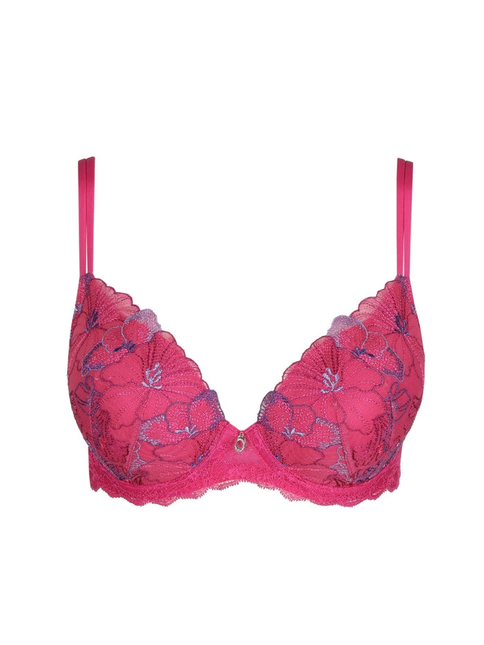Noemy Padded Heartshape Bra - Fuchsia Fiesta