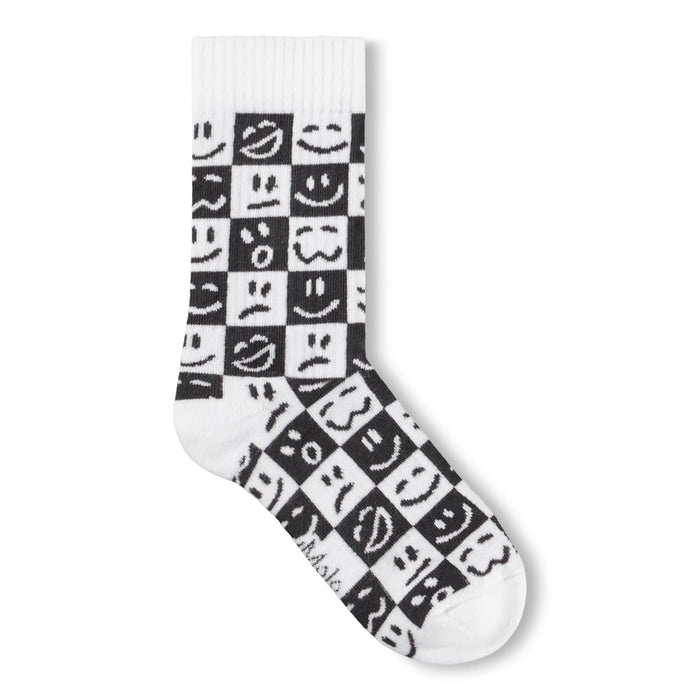 Norman 2pc Socks - Blue/White