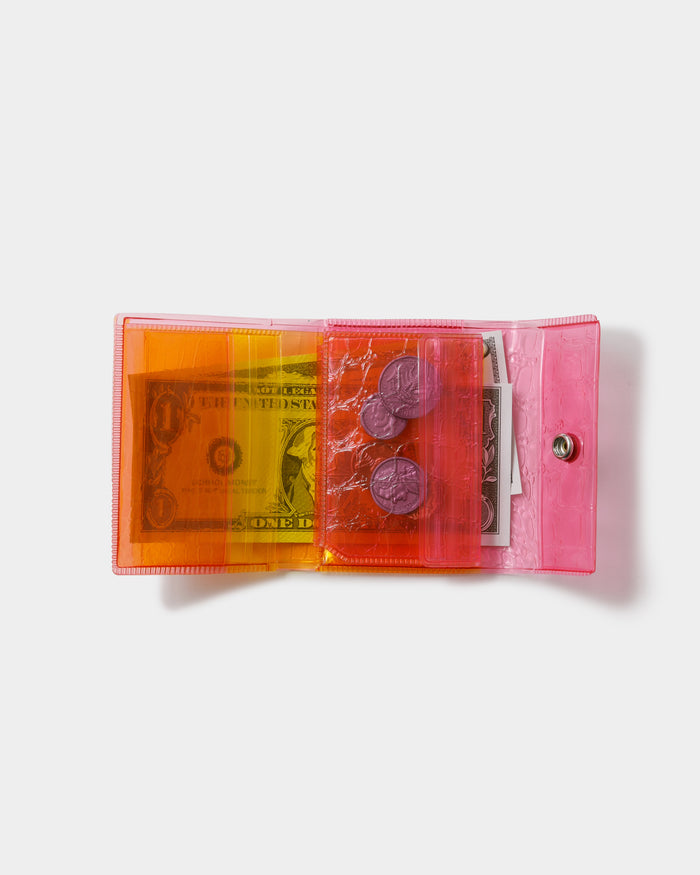 nothing to hide vinyl mini wallet