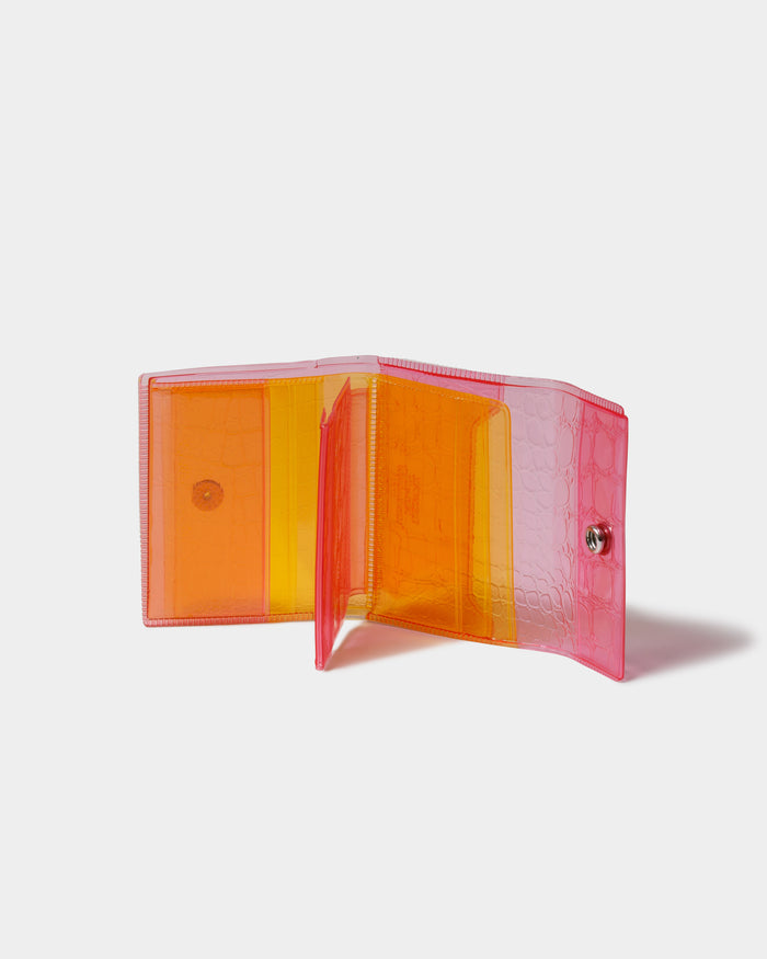 nothing to hide vinyl mini wallet