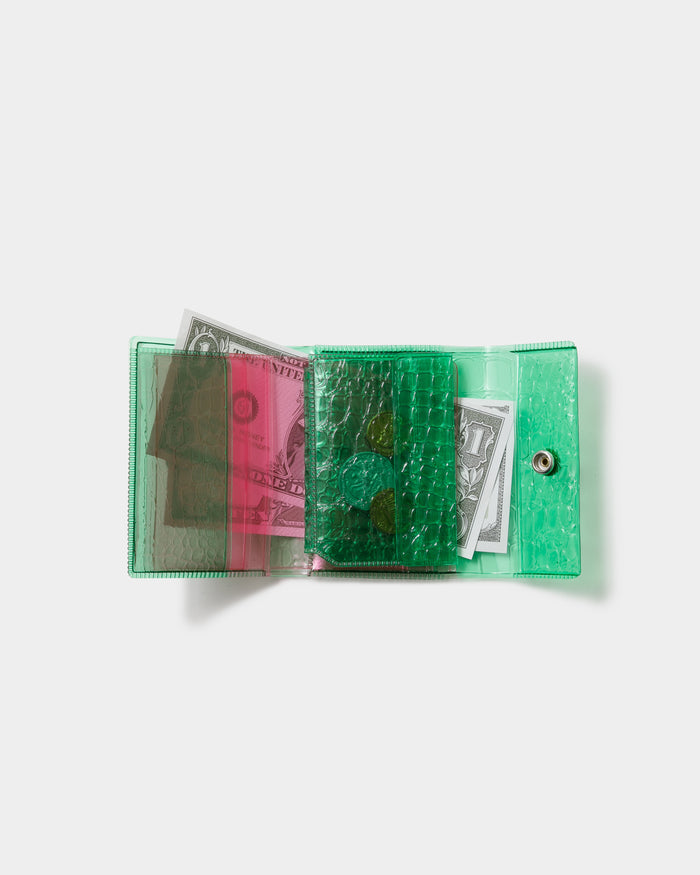 nothing to hide vinyl mini wallet