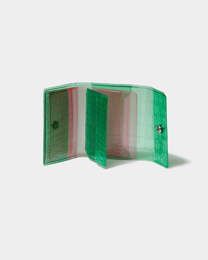 nothing to hide vinyl mini wallet