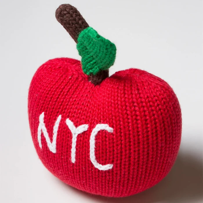 NYC Apple Rattle