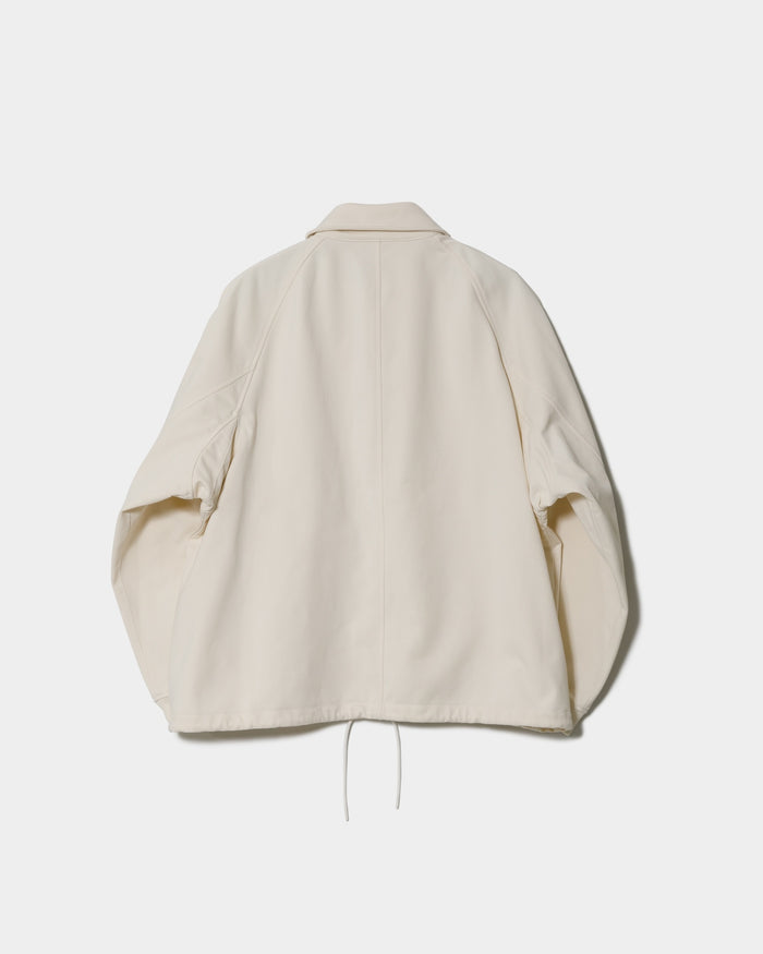 nylon shrink sweat  coach jacket