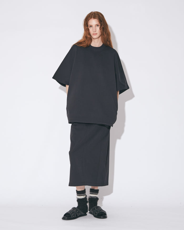nylon shrink sweat  set in dolman top