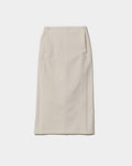 nylon shrink sweat straight sailor skirt