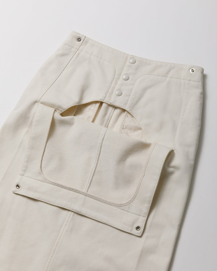 nylon shrink sweat straight sailor skirt
