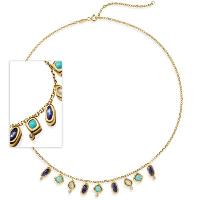 Ocean Dangle Necklace- Final Sale