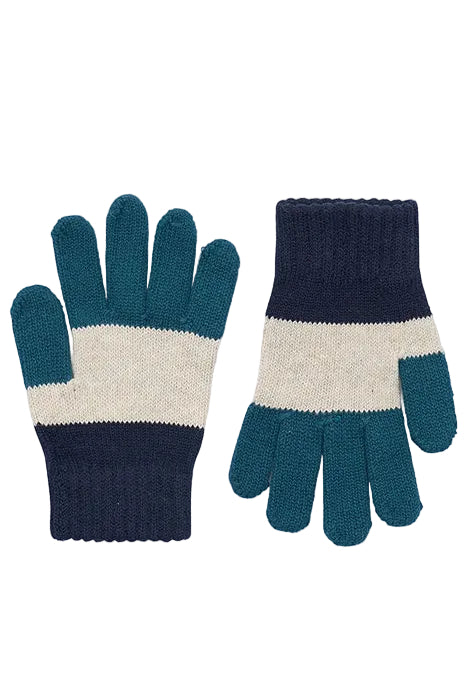Ocean Striped Gloves