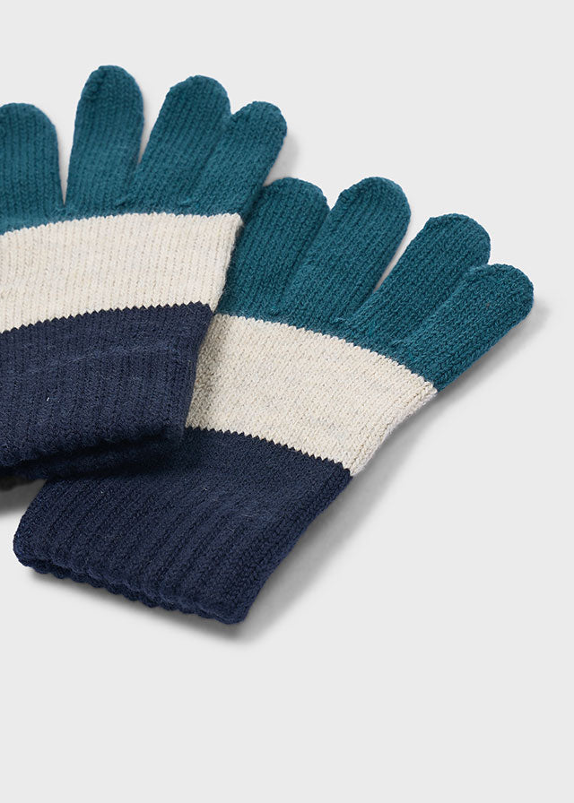 Ocean Striped Gloves
