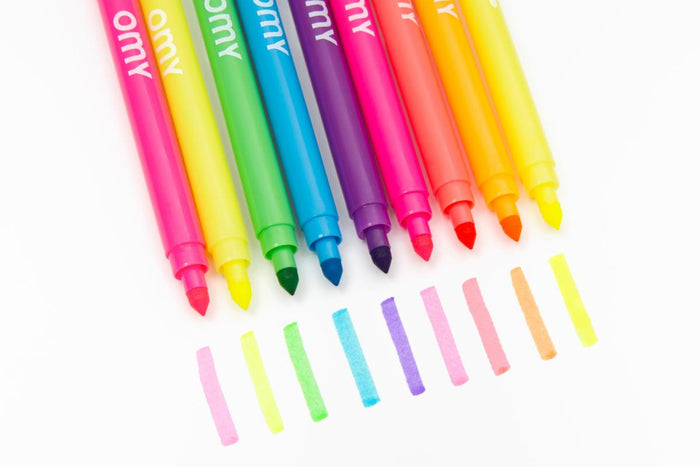 OMY 9 Neon Markers