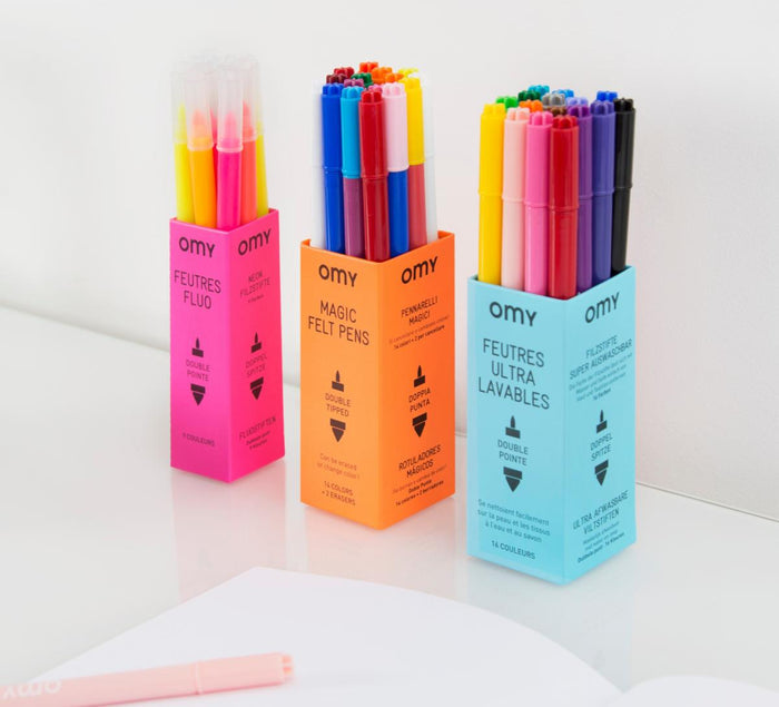 OMY 9 Neon Markers