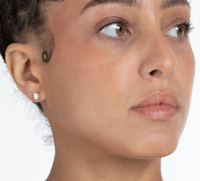 Opal Earrings