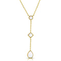 Opal Lariat Necklace