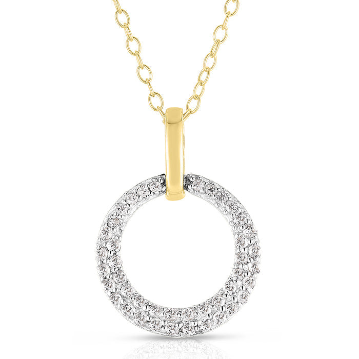 Open Circle Necklace