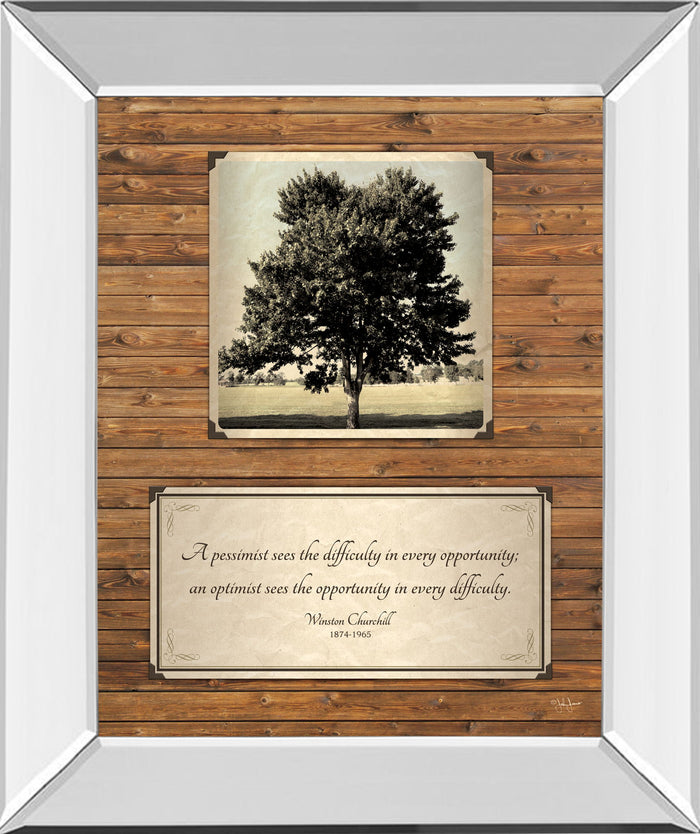 Opportunity By John Jones - Framed Print Wall Art - Light Brown