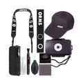 ORMS Accessory Bundle (Cleaning Kit / Camera Strap / Memory Card Holder / Cap)