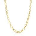 Oval Cable Link Necklace