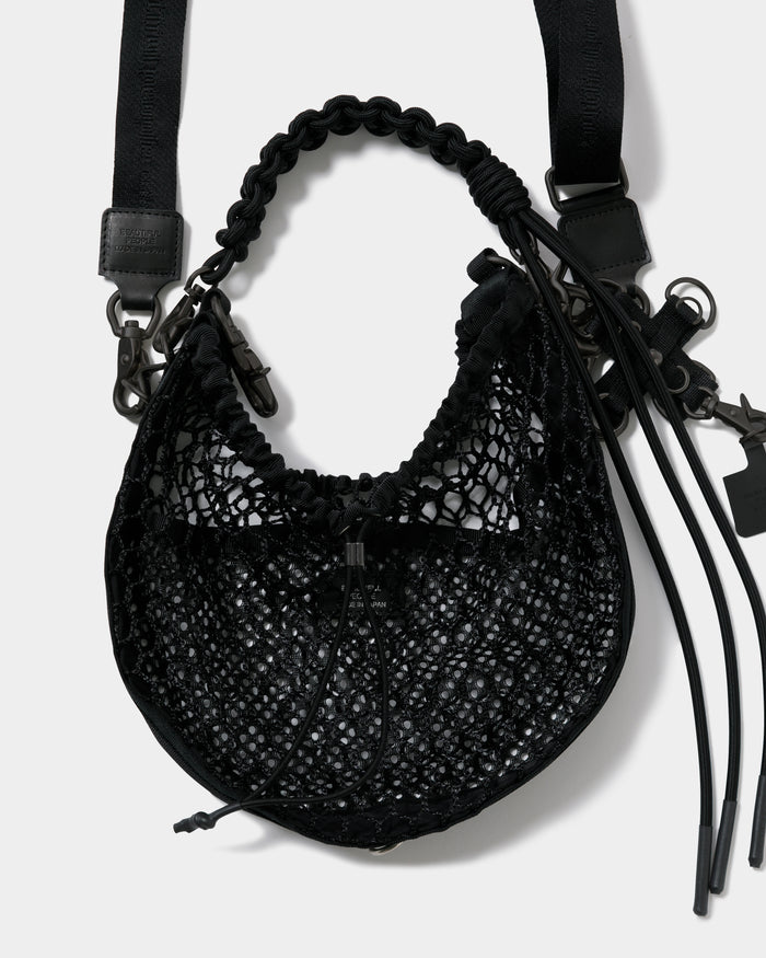 over engineering mini drawstring bag