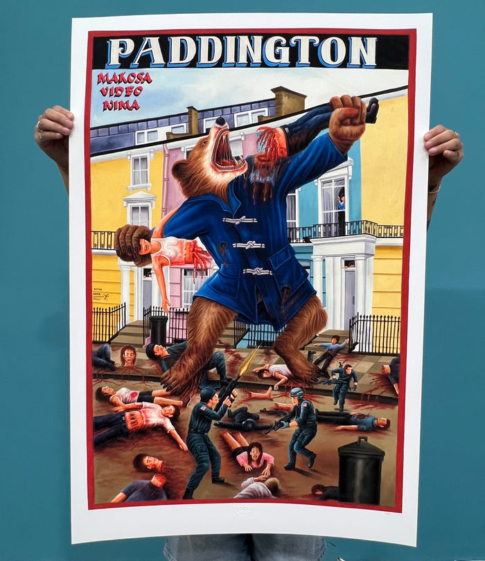 Paddington - Archival Giclée Print from Static Medium by Mr. Nana Agyq (Artist’s Proof)