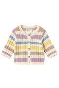 Pastel Stripes Baby Cardigan