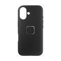 Peak Design Mobile Everyday Fabric Case for iPhone 16 (Charcoal)