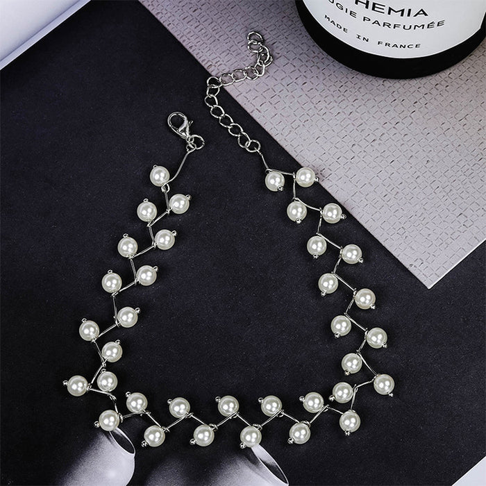 Pearl Collection Clavicle Necklace