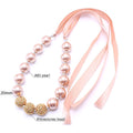Pearl Collection Golden Pearl Kids Necklace