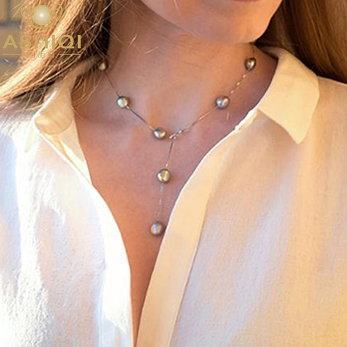 Pearl Collection Gypsophila Necklace