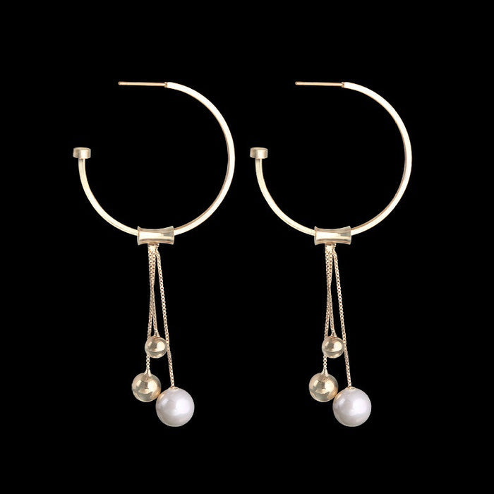 Pearl Collection Long Earring