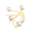 Pearl Collection Magazine Style Pearl Fashion Ring