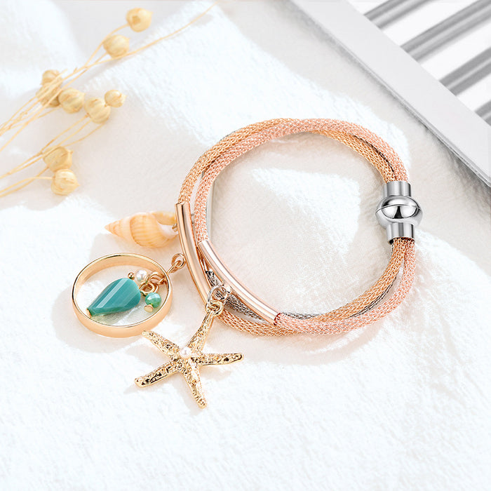Pearl Conch Bracelet