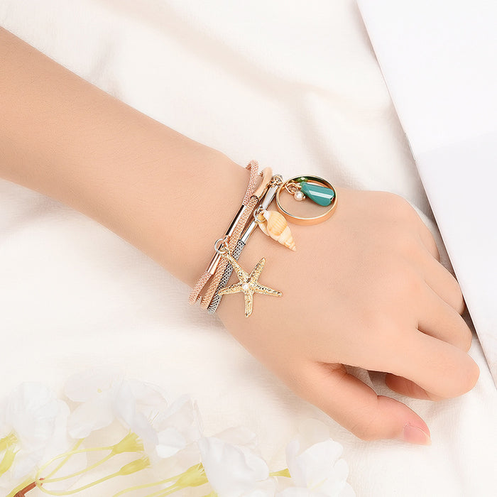 Pearl Conch Bracelet
