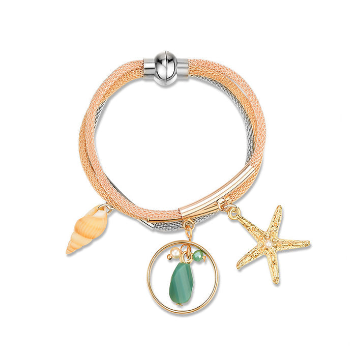 Pearl Conch Bracelet