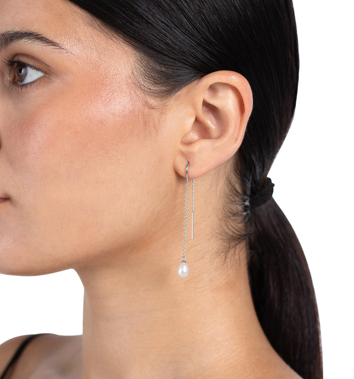 Pearl Dangle Earrings