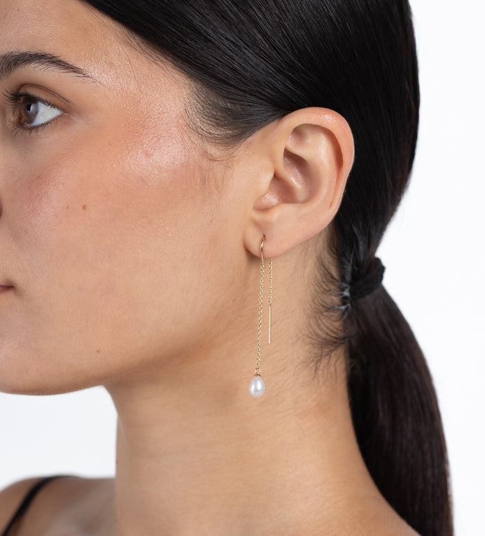 Pearl Dangle Earrings