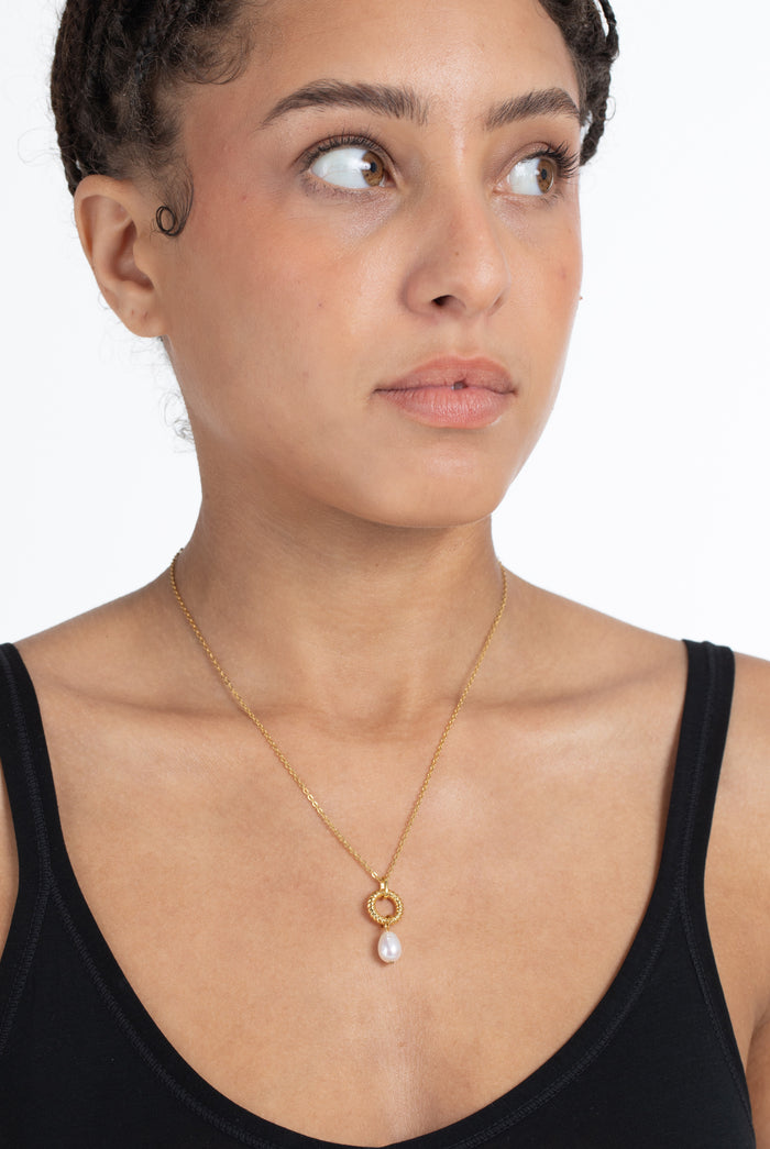 Pearl Drop Necklace