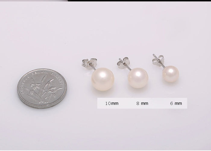 Pearl earrings