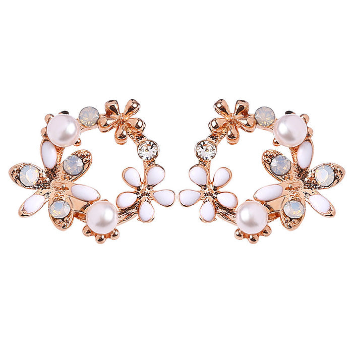Pearl earrings